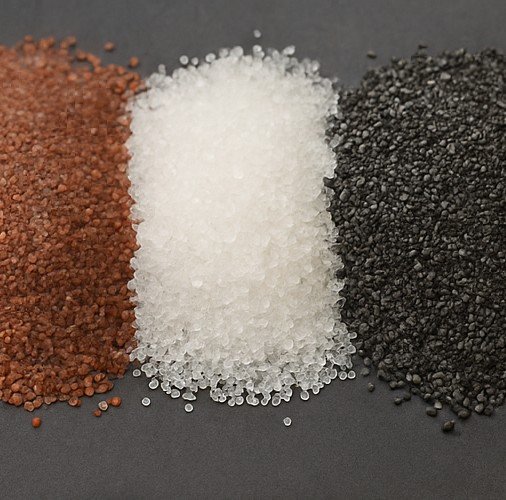 Abrasive blasting materials